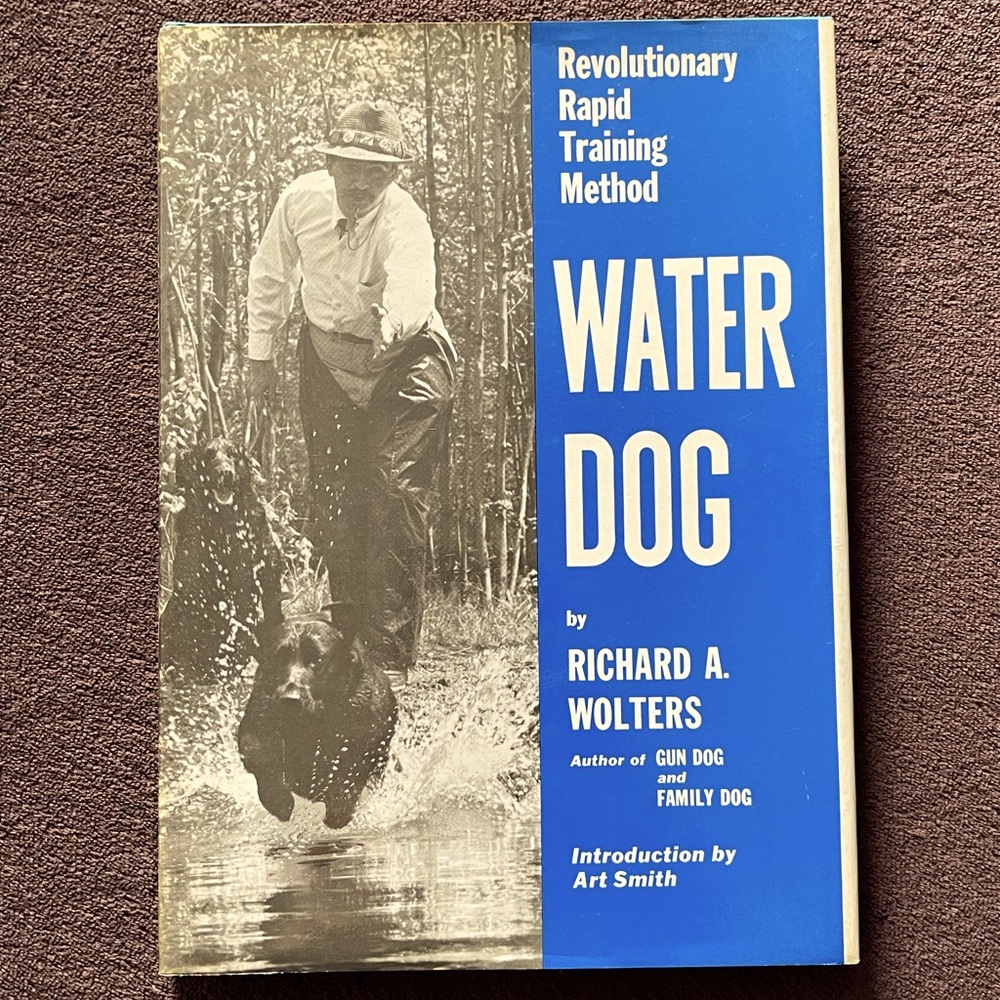 Vintage Mid-Century Hardcover Book Water Dog Training